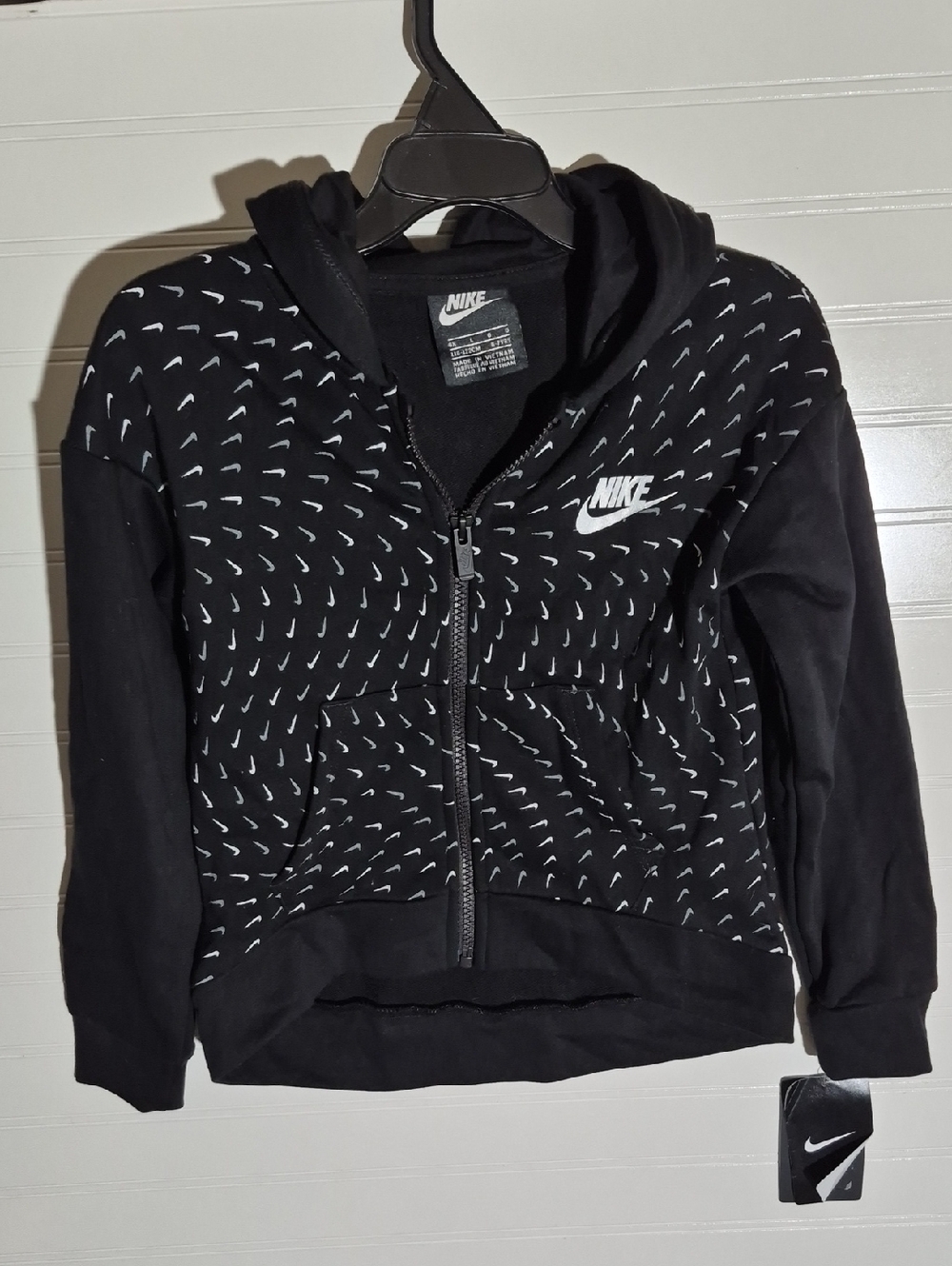 Girls Nike Zip Up Hoodie